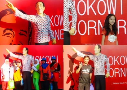 "Prabowo" dan "Jokowi" Adu Kreatif di CFD Dago