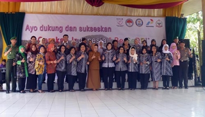Solidaritas Istri Menteri Indonesia Bersatu (SIKIB), Mengunjungi Kuningan Jabar