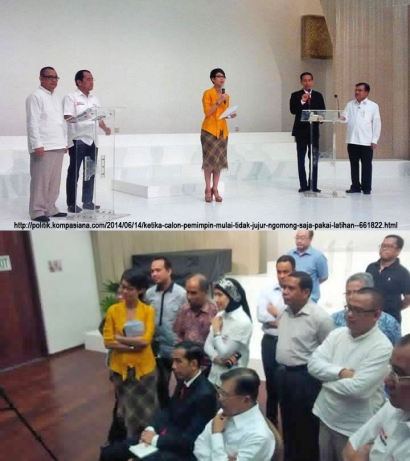 Latihan Debat Jokowi-Jk Menutupi Kebusukan