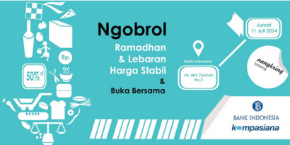 [Daftar Online] Kompasiana Nangkring + Bukber bareng Bank Indonesia
