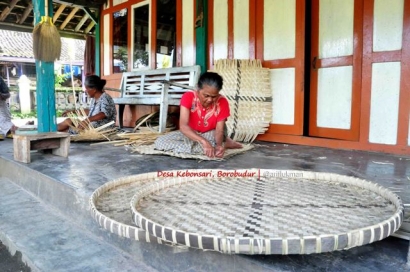 Menilik Kampung Pengrajin Bambu di Kebonsari