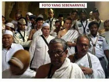 Fitnah Keji Jelang Pilpres, Foto Umroh Jokowi Direkayasa