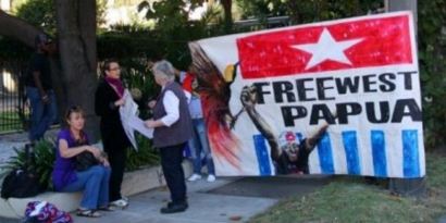 Kampanye Tolak Prabowo di Australia Berkedok Papua Merdeka