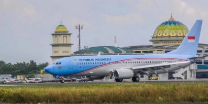 Jokowi Blusukan dengan Pesawat Kepresidenan?