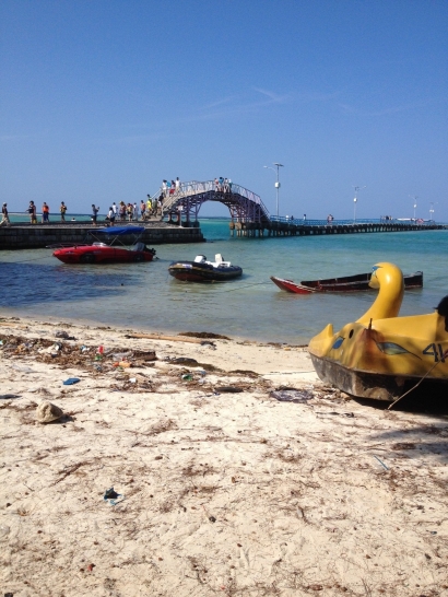 Pulau Tidung, Potensi Wisata Penuh Sampah dan Infrastruktur Seadanya
