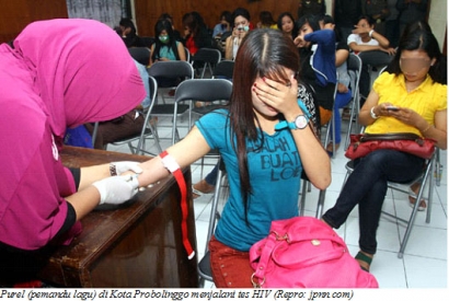 Pelanggan “Purel” di Kota Probolinggo, Jawa Timur, Berisiko Tertular HIV/AIDS