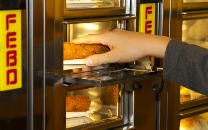 The FEBO 'De Lekkerste' : Kedai Burger Otomatis di Holland