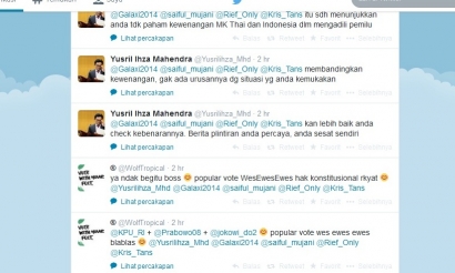 Yusril Ihza Mahendra Ketakutan Dibully Pendukung Jokowi