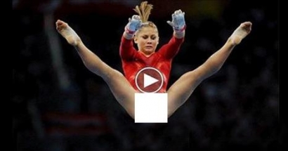 Facebook: Penipuan Video “This Gymnast Broke Her Gymnastics Leotards in Competition in France"
