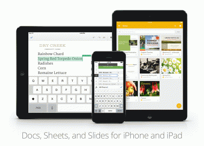 Edit File Office Menggunakan Google Docs/Sheets/Slides Di iOS