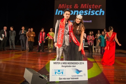 Pemenang Putri Indonesia di Belanda Bangga Budaya Indonesia