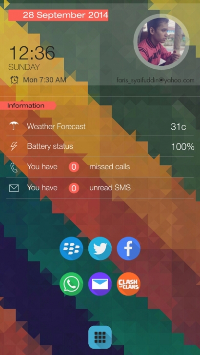 Tutorial Cara Mudah Mempercantik Homescreen Android