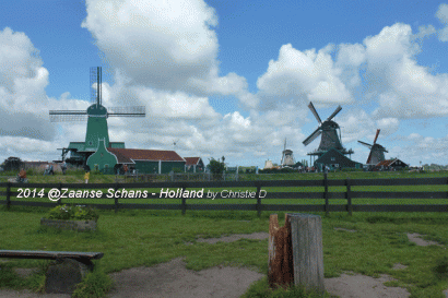 'Zaanse Schans', Wisata Desa dengan Cantiknya Kincir Angin Belanda