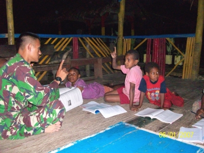 Bhakti TNI untuk Kemajuan Papua