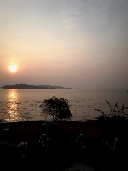 Indahnya Sunset Jatuh di Pulau Penyengat, Tanjung Pinang