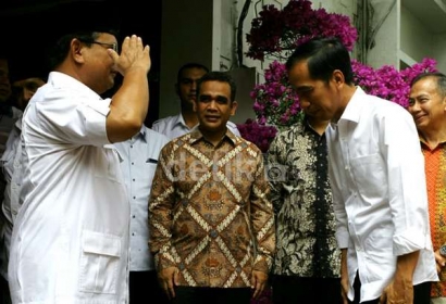 Jempol Buat Prabowo dan Jokowi