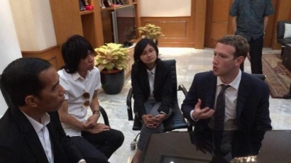 Penerjemah Inggris Indonesia yang Mendampingi Jokowi dan Mark Zuckerberg