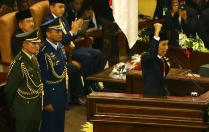 Pelantikan Jokowi sebagai Presiden Terpilih