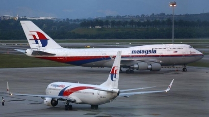Pesawat Malaysian Airline Mendarat Darurat di Bali