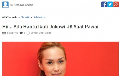 Misteri Penampakan Makhluk Misterius di Pelantikan Jokowi