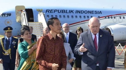 Jokowi Disambut Antusias di Brisbane