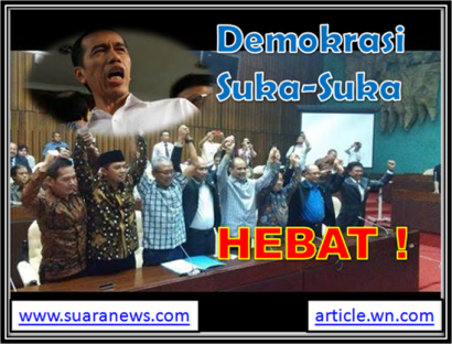 Jokowi Era Demokrasi Suka-Suka Pesaing Bung Karno Era Demokrasi ala Indonesia.