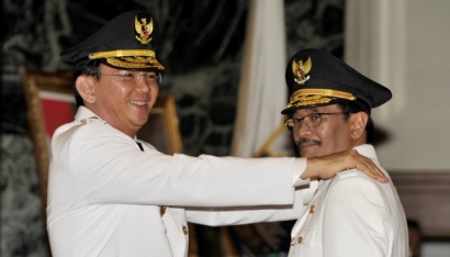 Ahok Melantik Wakil Gubernur DKI Jakarta, Politisi "Anti Ahok Gigit Jari"