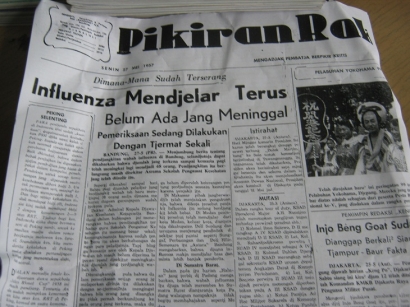 Bandung 1957 (3) Panik Influenza Mei-Juni