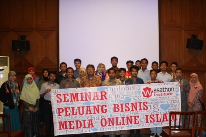 Wasathon Institute Gelar Seminar Peluang Bisnis Media Online Islam