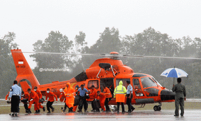 Tahun Baru di Pangkalan Bun, Pangkalan Evakuasi Korban Air Asia QZ8501
