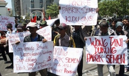 Warga Dukung Pembangunan Pabrik Semen Milik NKRI di Rembang