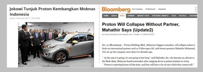 Proton, Lakon Baru dari Istana Rancangan Mahathir-Jokowi