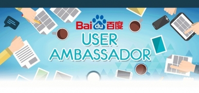 I Am Join Baidu User Ambassador Program (Pencarian Duta Resmi Baidu)