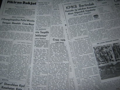 Bandung 1957 (11) Aparat Menindak Keras Crossboy (cowboy) dan Bacaan Cabul