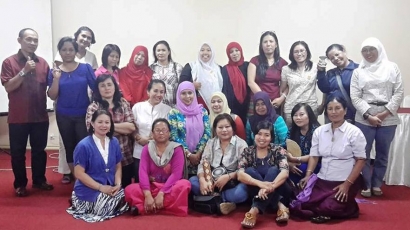 Ada Aktivis Manipur,India di Hari Perempuan di Pontianak