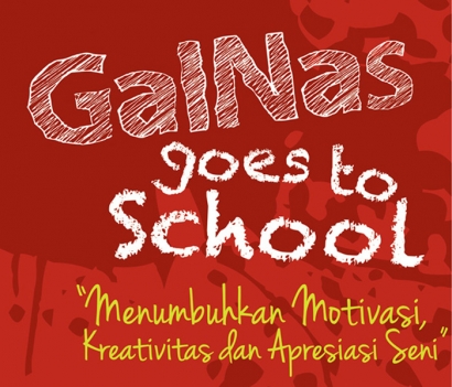 Galnas Goes To School 2015 di SMAN 4 Cimahi, Merangsang Pelajar dan Seniman untuk Aktif Berkarya