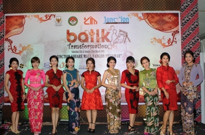 Batik Indonesia Go International di Yangon, Myanmar