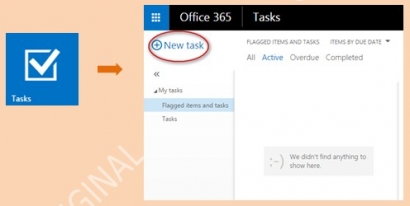 Manajemen Waktu dengan  Fasilitas Task pada Office 365