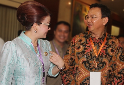 Gubernur Ahok Support Tetty Pimpin Minsel