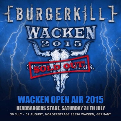 Pertama Kali, Burgerkill Bakal Tampil di Wacken Open Air
