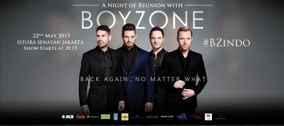 Boyzone Mengajak Nostalgia di Jakarta