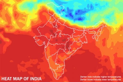 India Berduka, Gelombang Panas 50°C Tewaskan Ribuan Orang!