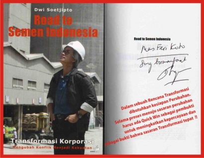Buku Dwi Soetjipto: Road To Semen Indonesia