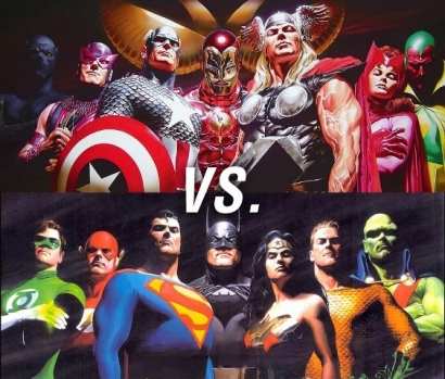 Superhero Marvel (Untuk Sementara) Kalahkan DC