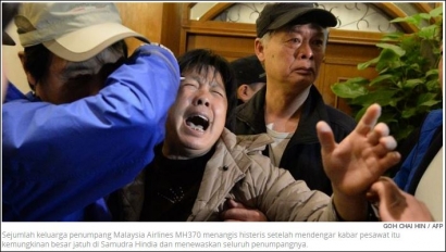 Profesor Malaysia Menjengkelkan, Bilang Masyarakat Akan Segera Lupakan MH370