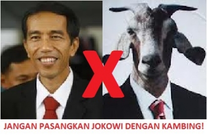 Jangan Pasangkan Jokowi Dengan Kambing!
