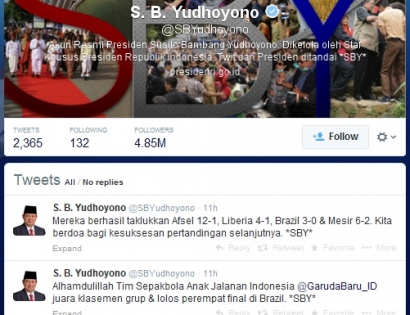 Presiden SBY Apresiasi Tim Sepak Bola Anak Jalanan