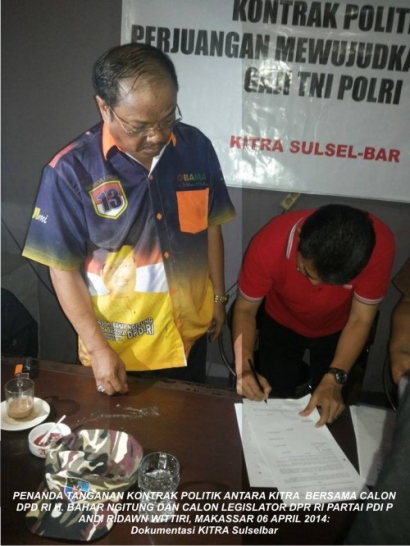 "Kontrak Politik" Perjuangkan Kesejahteraan TNI POLRI
