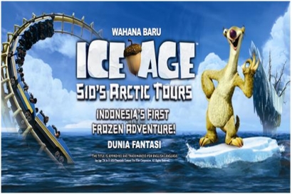 Wahana Baru Ice Age Arctic Adventure, Dufan Ancol Mengajak Pengunjung Kembali ke Zaman Es