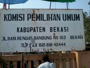 Buruh Mengawal Suara Di Kabupaten Bekasi